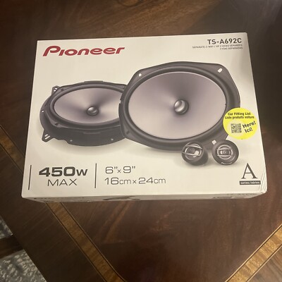 NEW Pioneer TS-A692C A-Series 6''x9'' Component Car Speakers (PAIR) 6x9