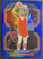 KIAH STOKES 149/149 Blue Prizm Refractor 2022 WNBA Prizm #108 Aces