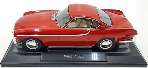 Norev Scala 1/18 Diecast 188700 - Volvo P1800 1961 - Rosso - Foto 3 di 5