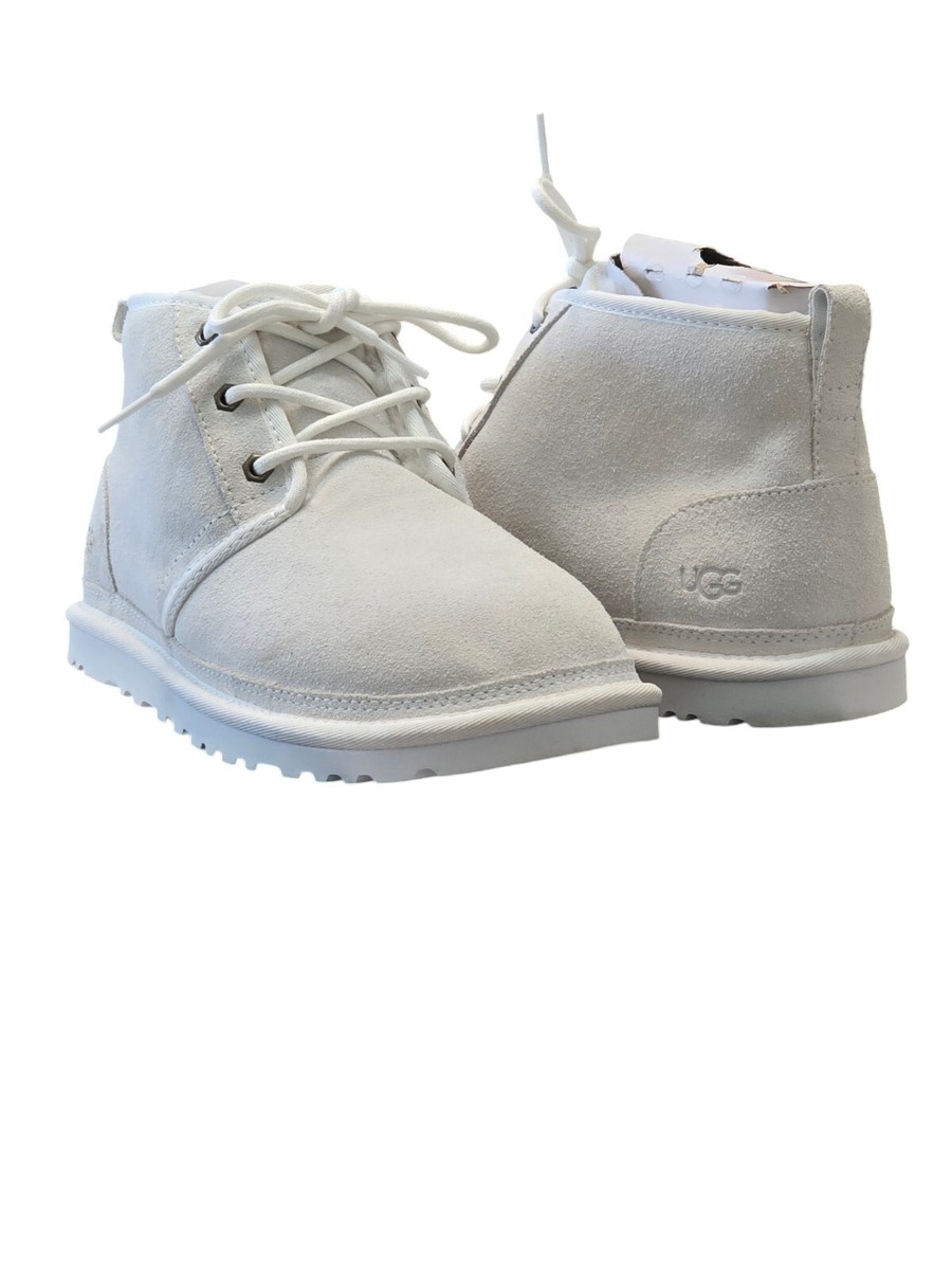 UGG Neumel 3236 White Suede Sheep Wool Men display picture 3