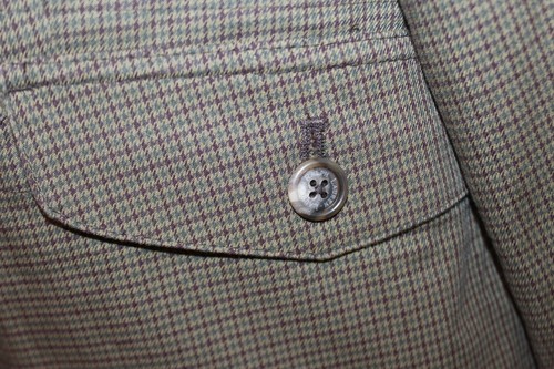 RALPH LAUREN Womens Brown Herringbone Equestrian Long Button Jacket Sz 12 - Bild 4 von 7