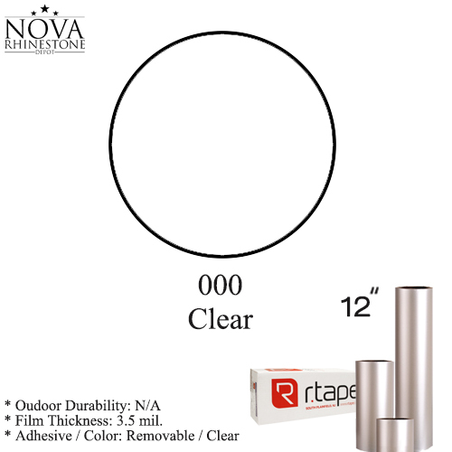 R Tape Clear Choice HIGH TACK Sign & Craft Film Application Tape 100 YD - Picture 4 of 4