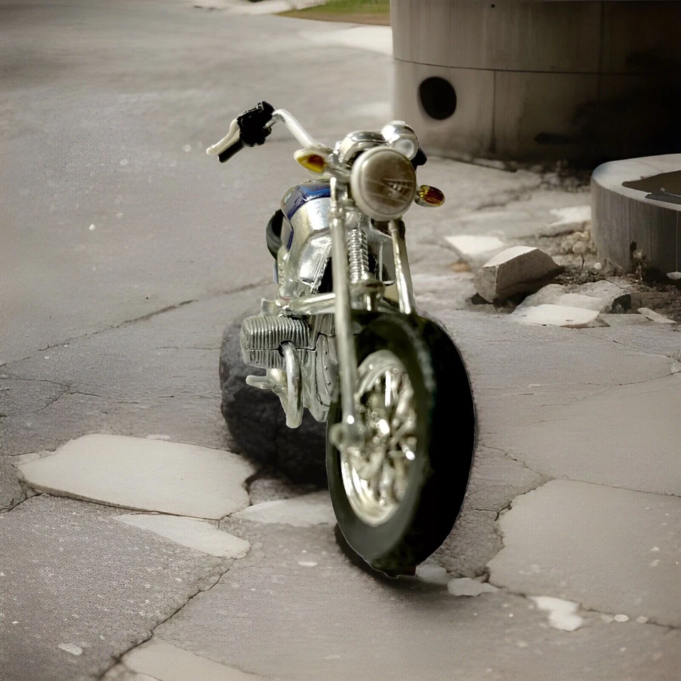 bmw motorcycles Small Scale (BMW - R 1200) Blue / Gray Color ￼ - Image 3 of 4