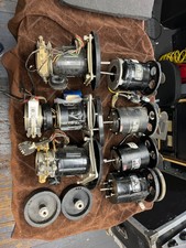 7- Ampex 300 350 440 Capstan, Reel Motors & Assorted Parts