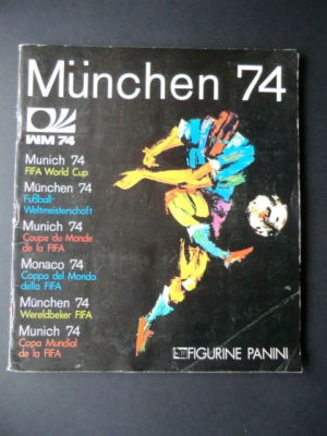 PANINI MUNCHEN 74 WORLD CUP FIFA 1974 COMPLETE FULL STICKERS ALBUM