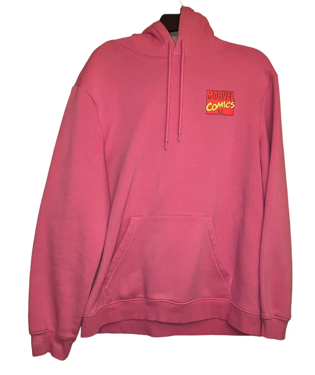 Pink marvel sale hoodie