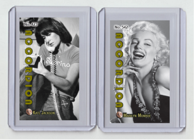 monroe tobacco 3 Marilyn Monroe rare MH Accordion #'d x/3 Tobacco card no. 542