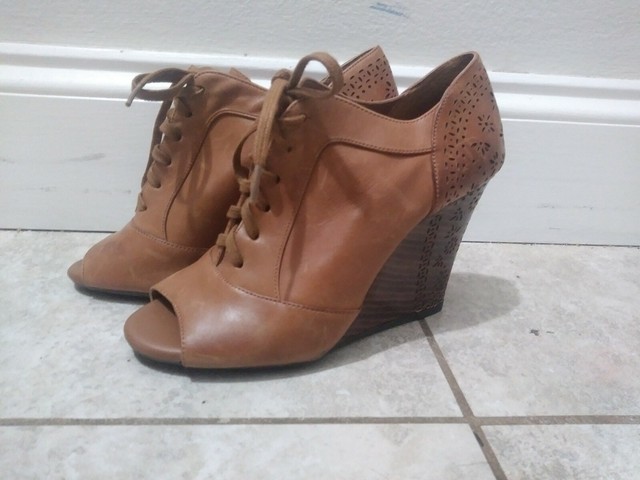 carvela cork wedge