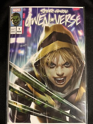 Spider-Gwen: Gwen-Verse #1 (RARE Derrick Chew Trade Dress Variant Cover)