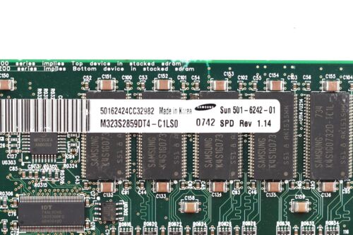 Samsung 2GB PC100 100MHz ECC REG Server Memory P/N: M323S2859DT4-C1LS0 Tested - Picture 3 of 3