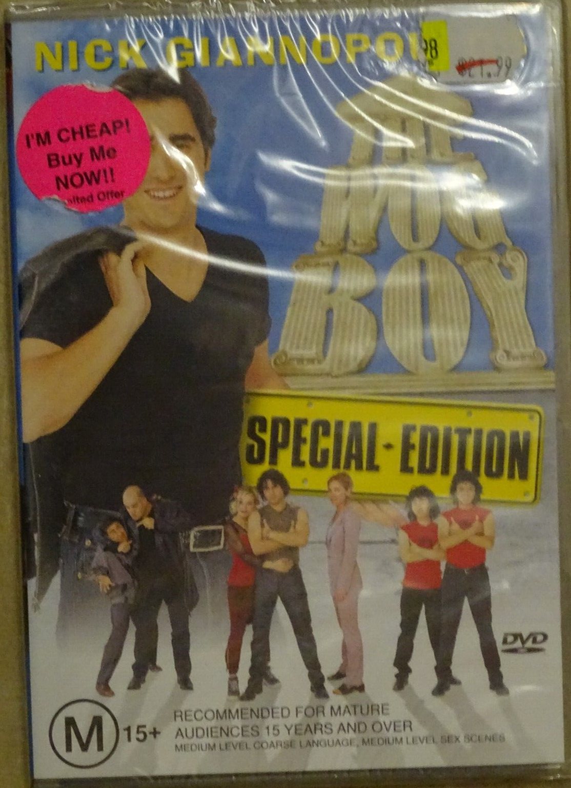 'The Wog Boy' Region 4 DVD New Sealed Nick Giannopoulos