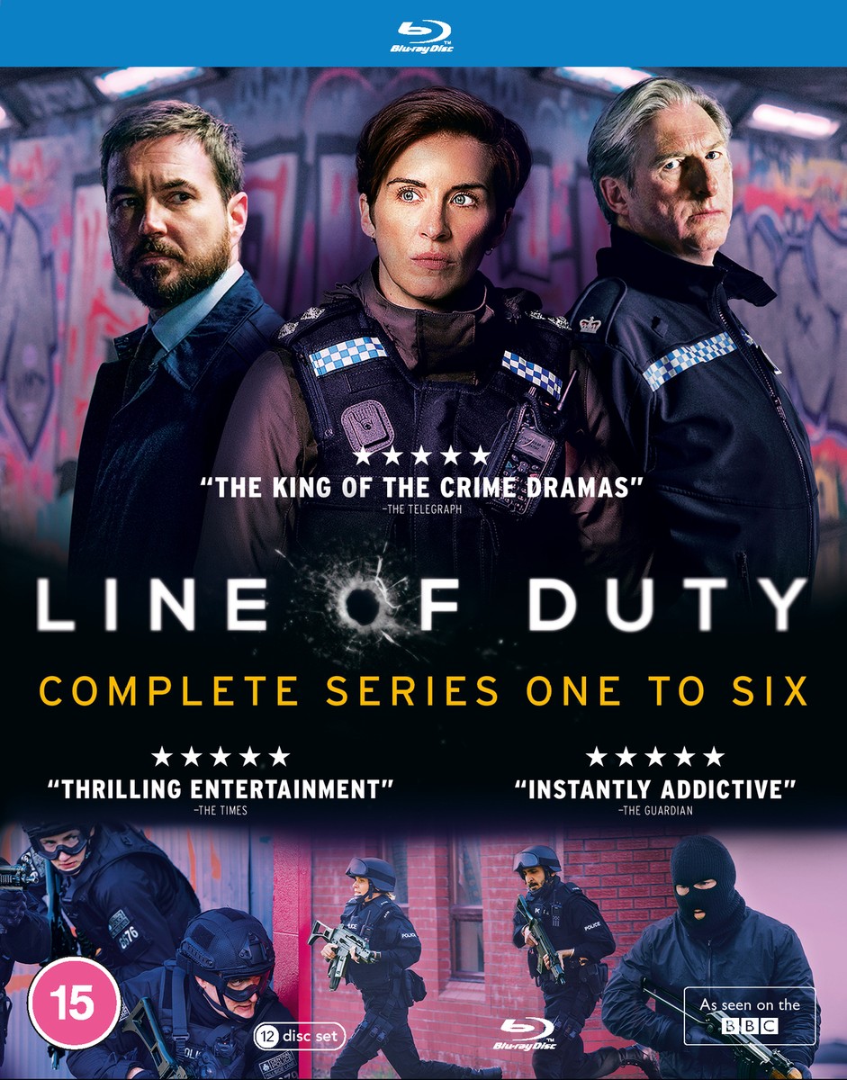 Line of Duty: Complete Series 1-6 [15] Blu-ray Box Set