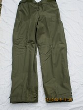 Bundeswehr Kälteschutzhose,oliv,Teddyfutter,Bw Thermo Hose, 1985, Gr. 1