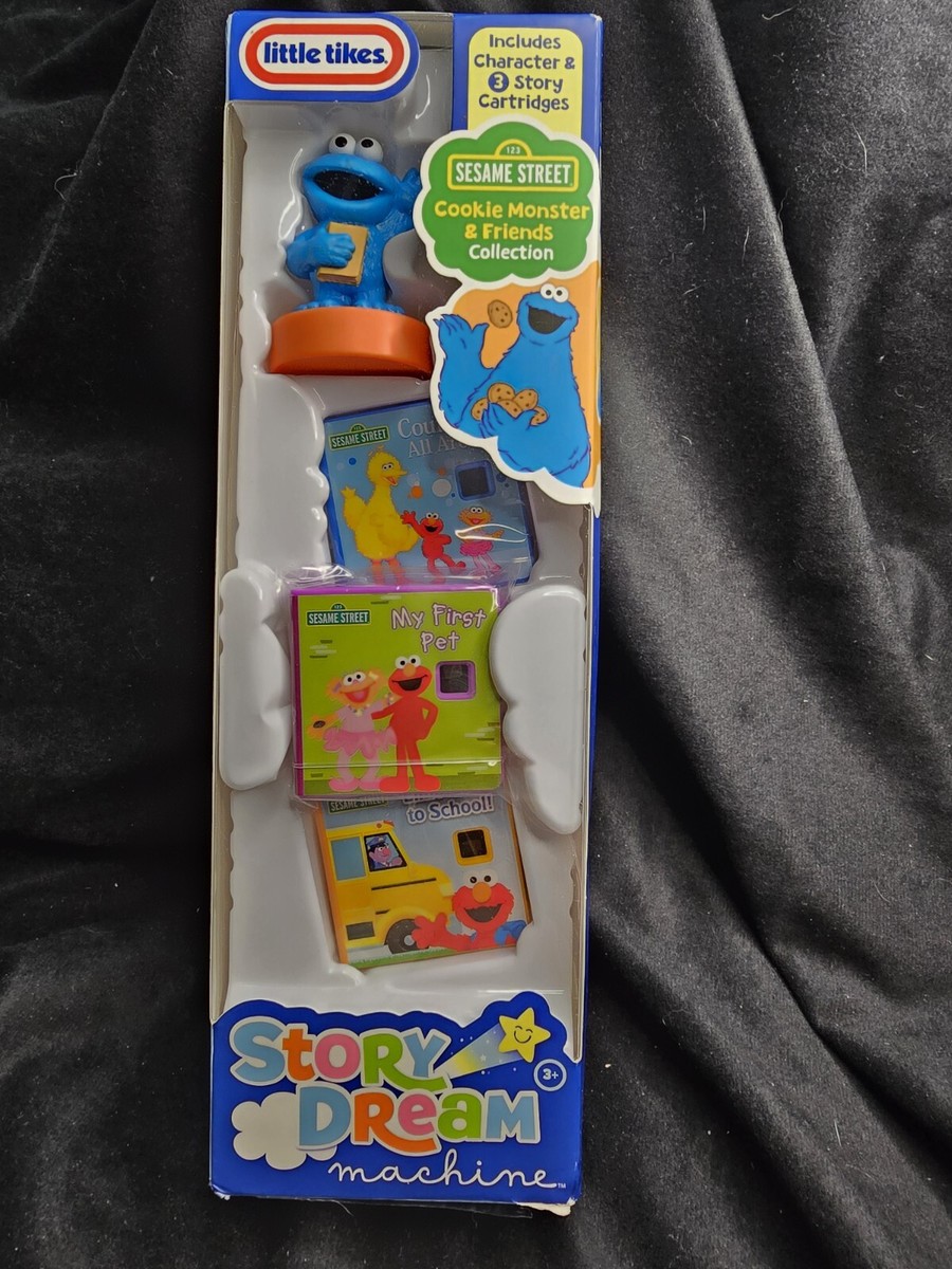 Little Tikes Story Dream Machine Cookie Monster Friends Sesame