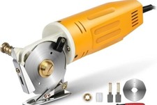 50mm Cloth Cutting Machine Electric Rotary Fabric Cutter Scissors Round Knife