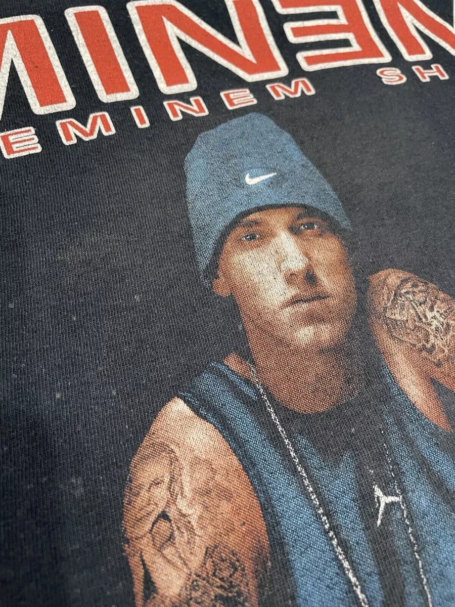 EMINEM RAP VINTAGE 2000s Y2K Graphic SHIRT TEE Faded Bloke Retro