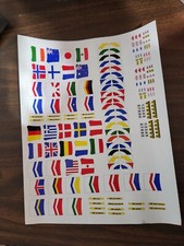 Aurora AFX G-Plus Capri International Reproduction Stickers 