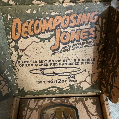 Mr Eyes Terribly Odd Decomposing Jones Limited Pin 112/200 Festival of The Arts - Picture 2 of 4