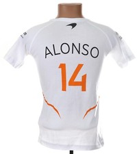 MCLAREN RENAULT 2018 FORMULA 1 F1 ONE FAN SHIRT SIZE S WOMEN #14 ALONSO