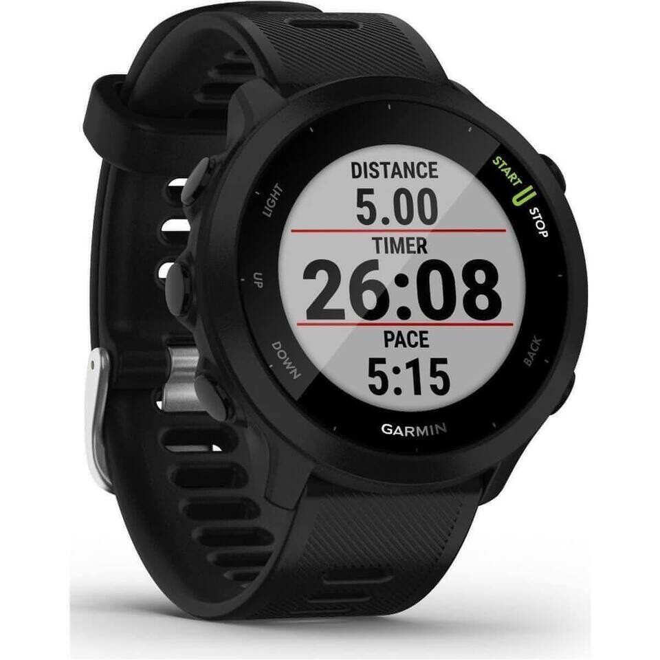 Garmin Forerunner 55 HRM With GPS Watch Black Fitness Monitor smart watch