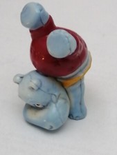 &Uuml;-Ei Figur Purzel Peter  Serie Happy Hippos im Fitness Fieber 1990
