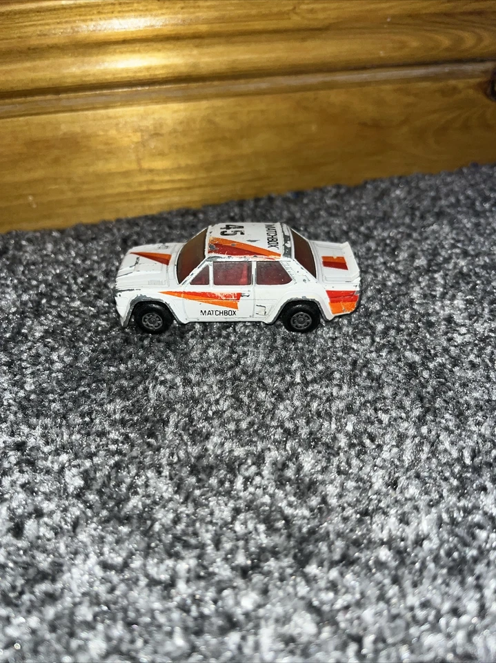 Used MATCHBOX NO 74 FIAT ABARTH Heavy Duty Diecast Collectors Model — 第 3/4 张图片