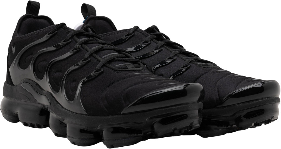 nike air vapormax plus triple black for sale