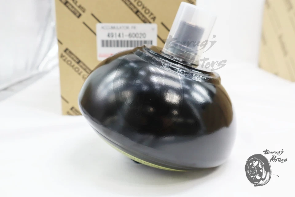 TOYOTA LEXUS OEM SUSPENSIÓN ACUMULADOR 49141-60020 ×2 Juego Delantero LX570 URJ200 Foto 3 de 4