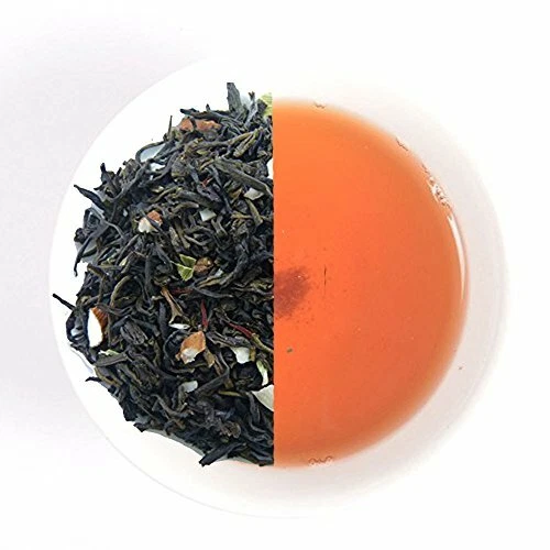 Green Tea Kashmiri Kahwa Indian Chai Loose Leaf Spiced Blend Pure Healthy Herbal - Picture 3 of 7