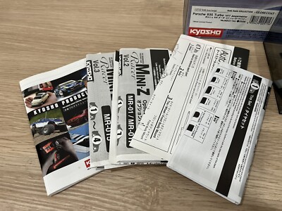 Super Rare Kyosho MINI-Z Racer Body PORSCHE 935 Turbo