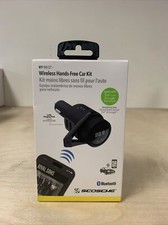 Scosche BTFreq Wireless Hands-Free Car Kit 2 USB Charging Ports Black