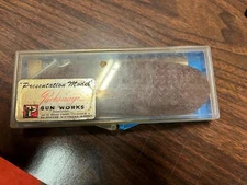 VTG Made in USA LA Pachmayr 500B Presentation Pad Brown