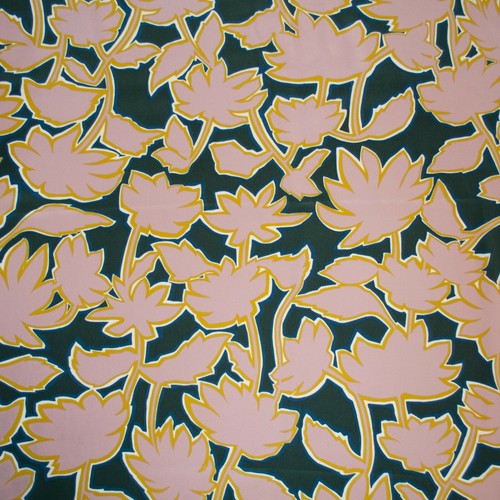 Dries Van Noten pure mulberry silk fabric Made in Italy Floral print Price  x1M. | eBay