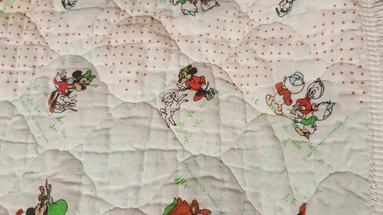 travel cot quilt