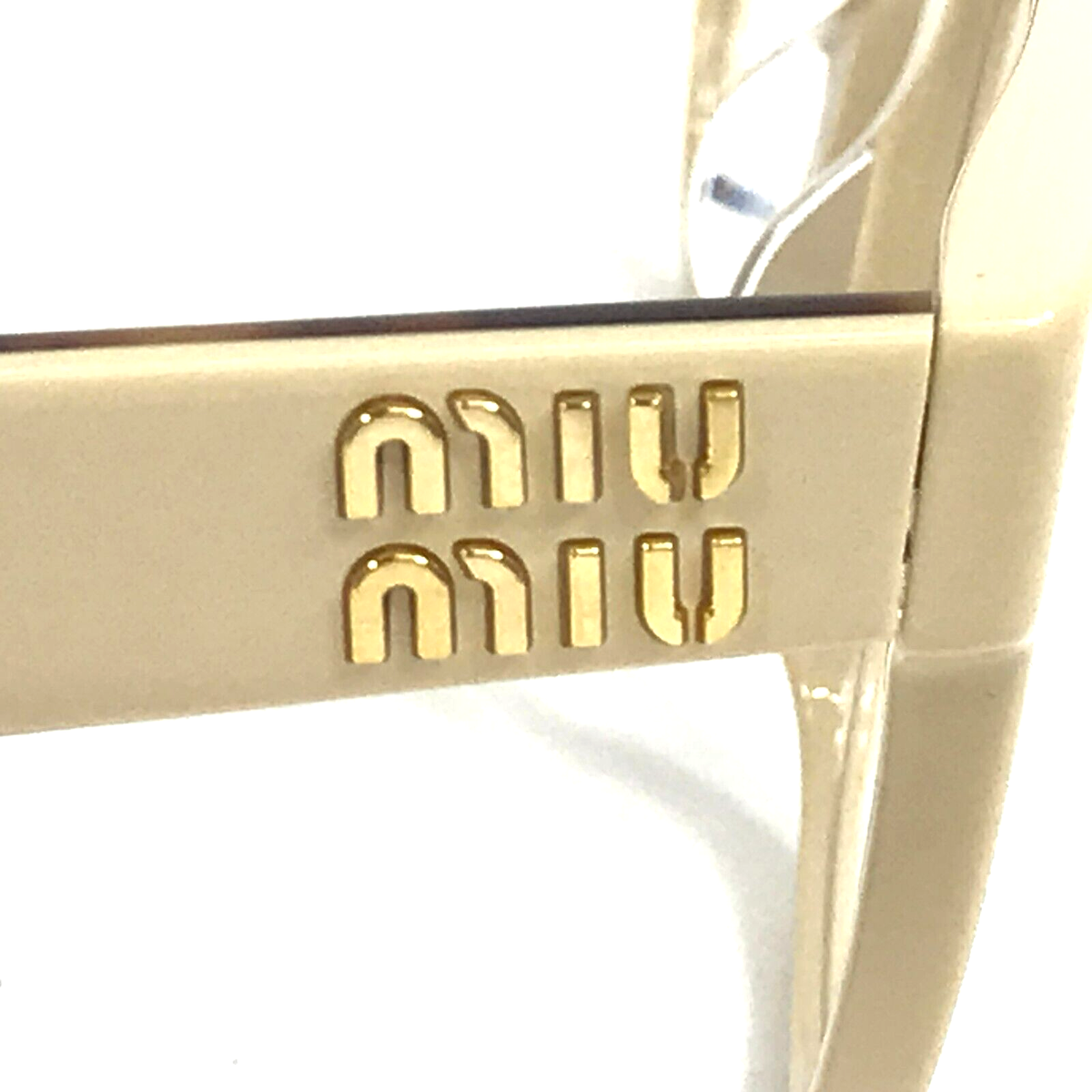 MIU MIU スクエアフレムメカネ MU02VV 10D1O1 Miu Miu MU 02VV 10D1O1 Glasses - US