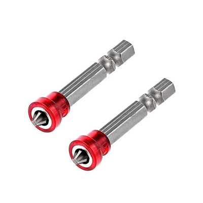 Handwerkzeuge Schraubendreher-Bit 1/4 Hex Shank 2pcs Bohrer Werkzeuge Teile