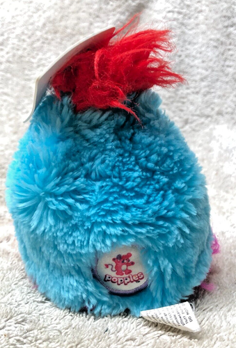 MINI PUFFLING POPPLES Baby Rosa Plüsch Mini Etikett Vintage 1986 - Bild 4 von 5