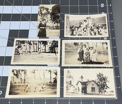 1910s Fallbrook CA 1st Vallecitos School RAINBOW VALLEY California PHOTO Lot