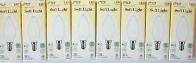 LED Leuchtmittel Filament Kerze Soft Light 4W E14/SES weiß 8er Pack