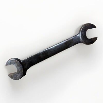 Vintage Billings #1140-37 Open End Wrench Large 11¾'' Long ~ Machinist Tool