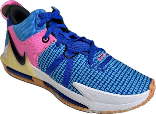 Nike Men's LeBron Witness VII Hyper Royal Pink Basketball Shoes, DM1123-400 - Picture 2 of 7