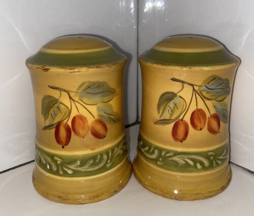 Chris Madden for JC Penney Marsala Salt And Pepper Shakers - Picture 1 of 4