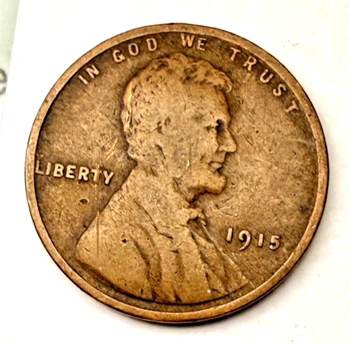 1915-P Lincoln Wheat 1c ~ Fine??  ~ Better Date! ~ Nice!! ~ D28