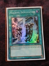 Machine Duplication OP08-EN008 Super Rare Near Mint Yugioh