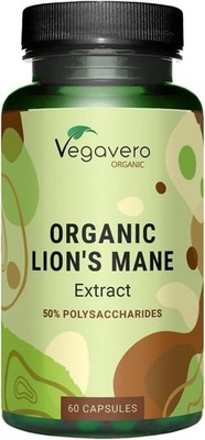 Vegavero Bio Löwenmähne 10000mg 60 vegane Kapseln 20:1 Extrakt