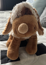 Classic Ganz Choco Cheeky Dog Webkinz Plush Brown Cream Stuffed Animal Toy