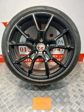 OEM PORSCHE TAYCAN 21" 9.5J FRONT RS SPYDER BLACK ALLOY WHEEL 9J1601025BC #3
