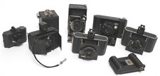 Lot Bundle of 7 x vintage cameras mixed brands NOTTESTED