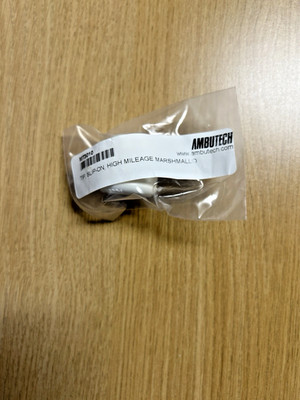 Ambutech Marshmallow Tip Cap Slip On Style Color White Mobility Cane Tip: MT3010