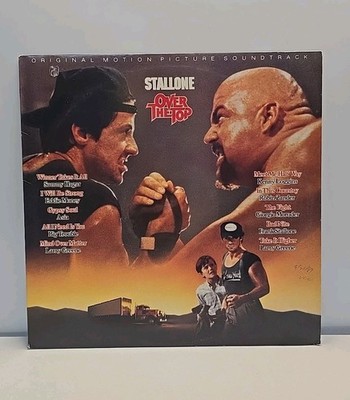 Over The Top - Original Soundtrack LP Vinyl 1987 Stallone CBS Records EX/VG+